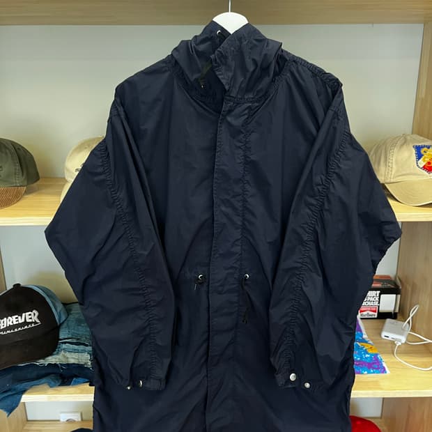 Comoli, 26ss OXFORD ZIP PARKA | 후루츠패밀리