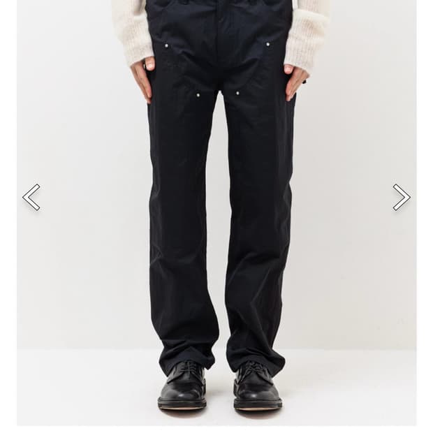 TTT MSW NEW STANDARD WIDE PANTS 블랙XL | 후루츠패밀리