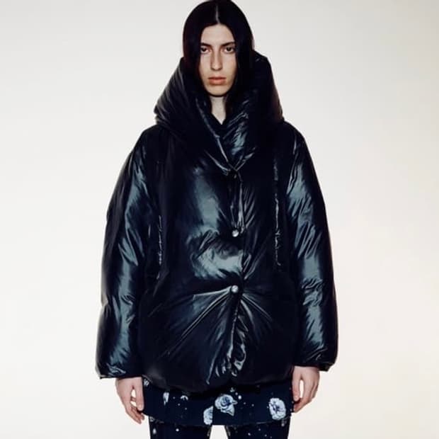 Open Yy Faux fur zipper hood ma1 (gray) | 후루츠패밀리