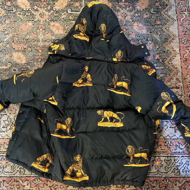 た*ん様 Supreme lion puffy jacket Supreme Lions Puffy Jacket (FW13)