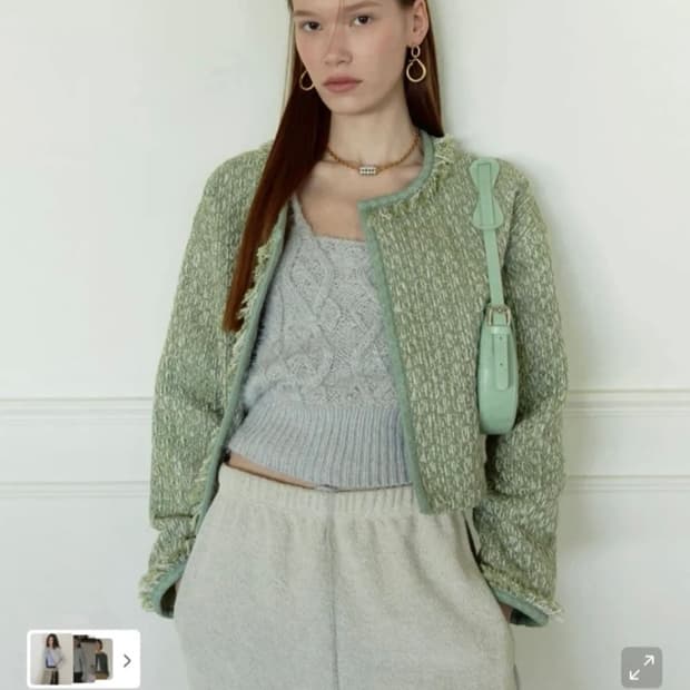 텍O/리엘 노르딕 Lodge nordic knit cardigan | 후루츠패밀리