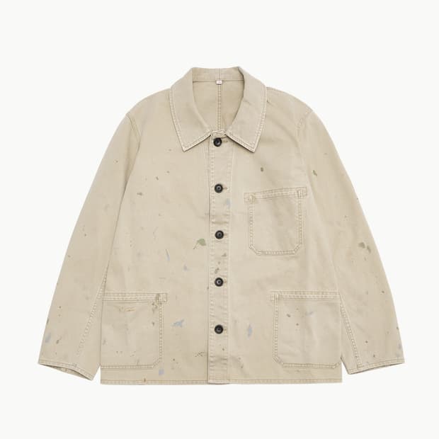 wool silk herringbone coverall | 후루츠패밀리