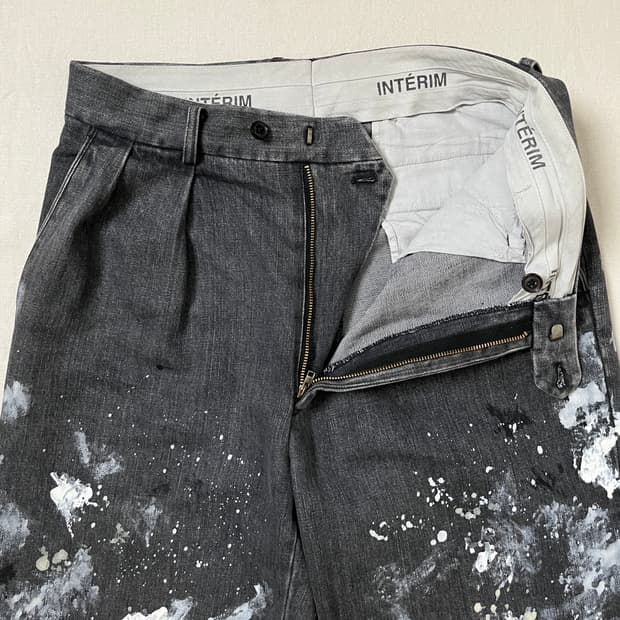 30] cantate denim 1955 trousers bleach | 후루츠패밀리