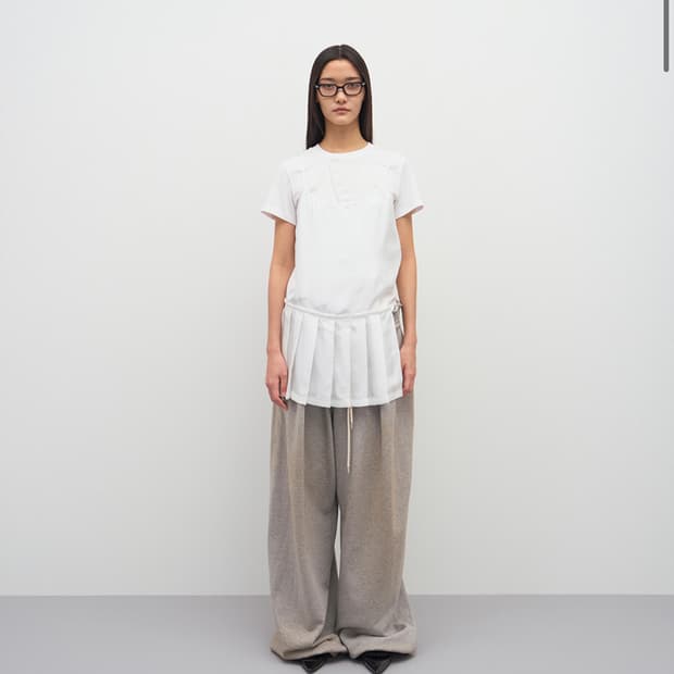 코이세이오(COYSEIO)SHIRRING ROUGH PANTS NAVY | 후루츠패밀리