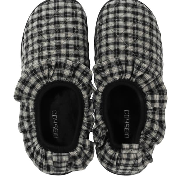 COYSEIO X SUBU FLUFF CHECK PADDING SHOES | 후루츠패밀리