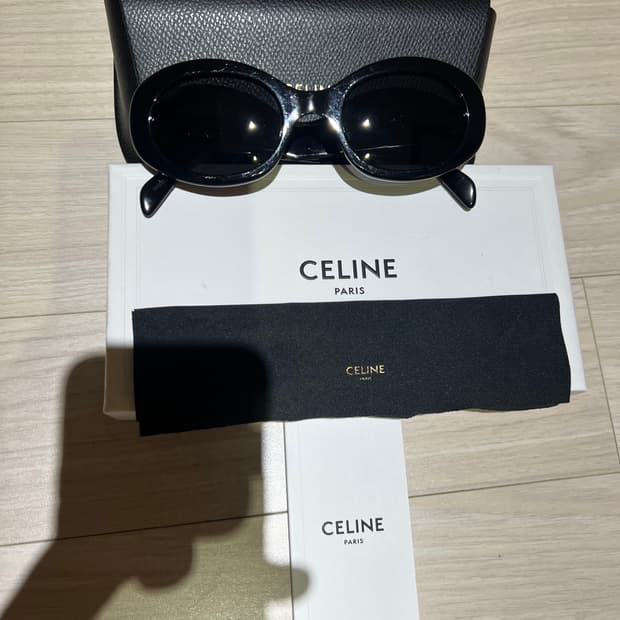 Celine エディスリマン トリオンフ レザーベルト 80 セリーヌ