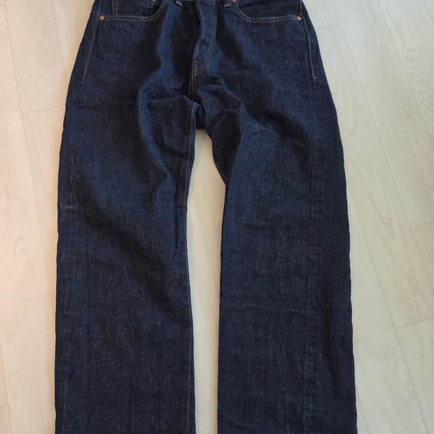 30] cantate denim 1955 trousers bleach | 후루츠패밀리