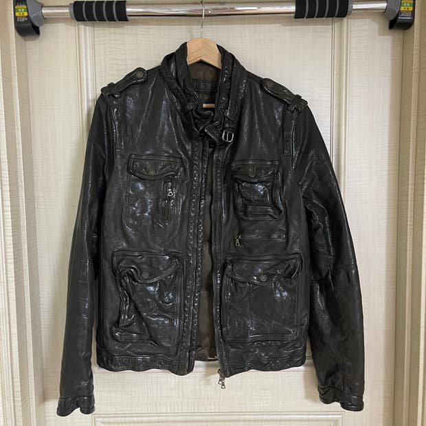 美品 ニールバレット ピーコート  カシミヤ イタリア製 ヘリンボーン グレー 닐바렛(Neil Barrett) | 후루츠패밀리 - 빈티지, 세컨핸드 패션