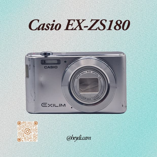 소장디카) 카시오 엑슬림 Casio Exilim EX-ZS180 | 후루츠패밀리