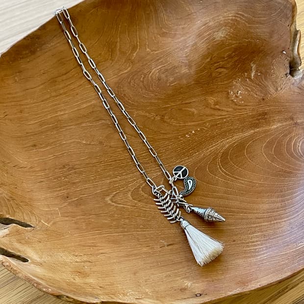 토가 비릴리스 fringe chain necklace | 후루츠패밀리