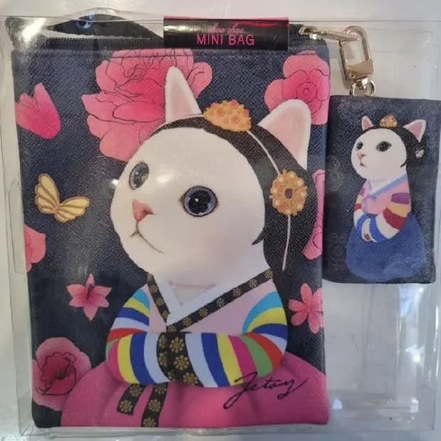 COYSEIO X BLYTHE LAYERED MINI POUCH PINK | 후루츠패밀리