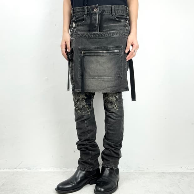 D.HYGEN 24SS Bum Flap Distressed Denim | 후루츠패밀리