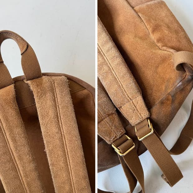 5525gallery x Porter suede backpack | 후루츠패밀리