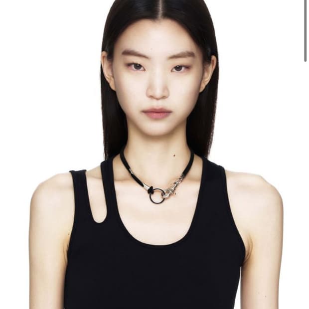 【Sagegasage】3way leather necklace 4Color org.jpg