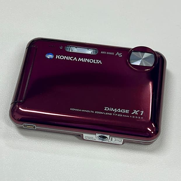 작례o) 미놀타 x1 dimage minolta 레드와인 | 후루츠패밀리