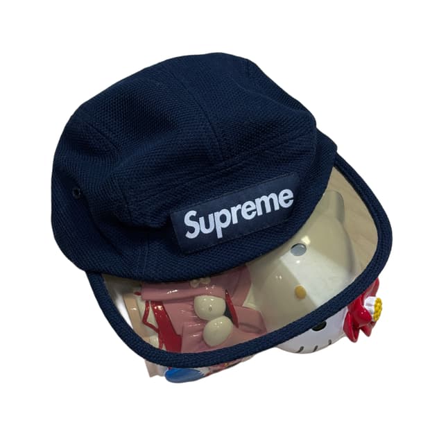 Angler Camp Supreme(シュプリーム) ⁄ 17SS⁄Pique Supreme Pique Cap