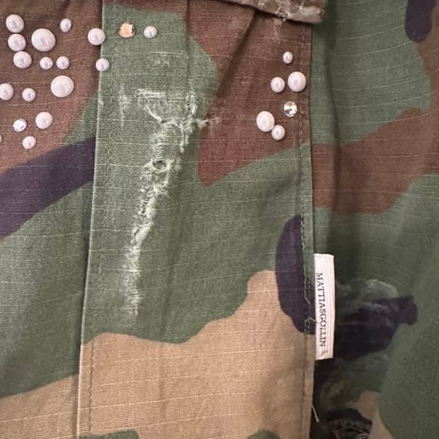 Mattias Gollin Camo Sugi Shorts [ M ] | 후루츠패밀리