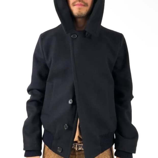 【Bless】 n°31 Hoodjacket navy BLESS hood jacket navy | 후루츠패밀리