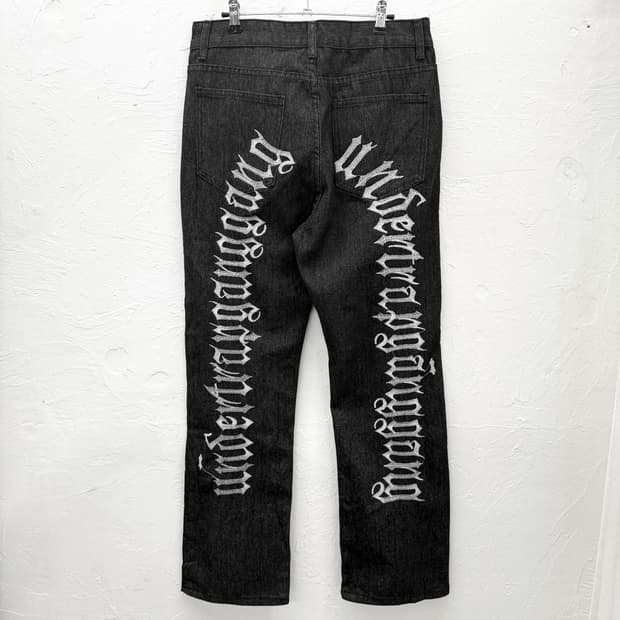 noremid RIGIT SUPER BAGGY DENIM black パンツ NoRemid RIGIT SUPER 
