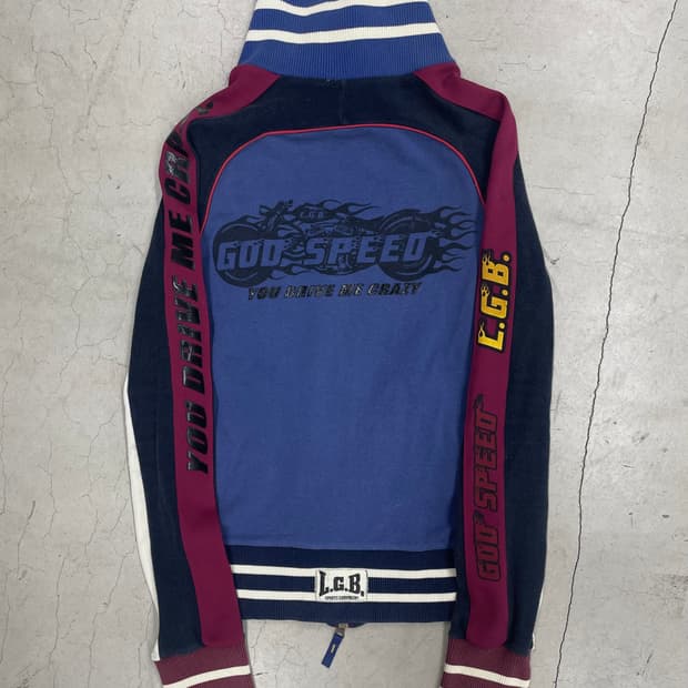 L.G.B. “God Speed” Boxer Zip-Up | 후루츠패밀리