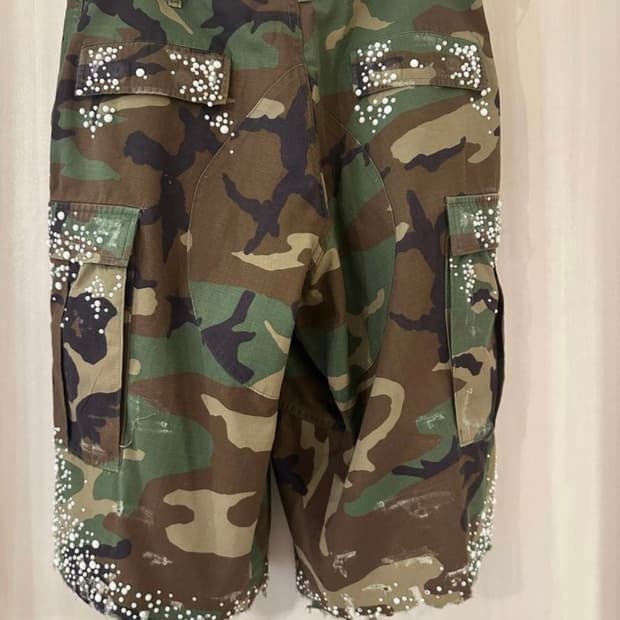 Mattias Gollin Camo Sugi Shorts [ M ] | 후루츠패밀리