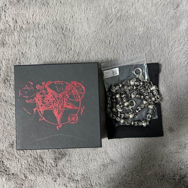 Emostanceclub SKULL DICE 15 LINK CHAIN | 후루츠패밀리