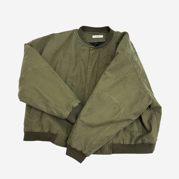 ジャケット・アウター Nonnod Sulfur Dye Serge Bomber Jacket Nonnod Sulfur Dye Serge Bomber Jacket | 후루츠패밀리