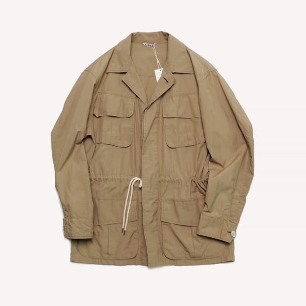 ジャケット・アウター AURALEE WASHED RIPSTOP FATIGUE JACKET washed ripstop fatigue jacket | 후루츠패밀리