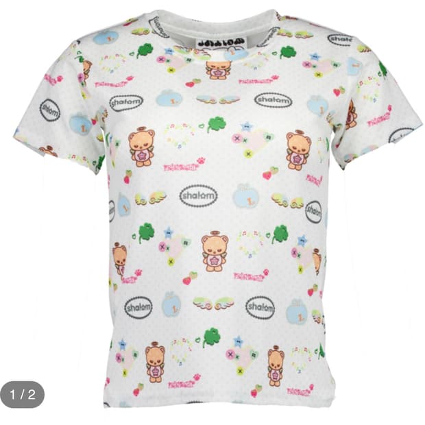 SHALOM ホワイト ジャージ　韓国　shalomclub shalom club Tシャツ 韓国|mercariメルカリ官方指定廠商|Bibian