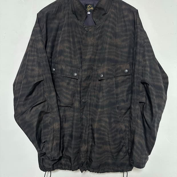 Needles cp jacket animal printed brown | 후루츠패밀리