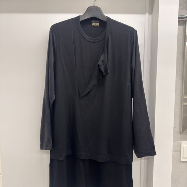 トップス comme de garcon homme plus Layered Tee Comme des Garcons Homme Plus Layered Top | 후루츠패밀리