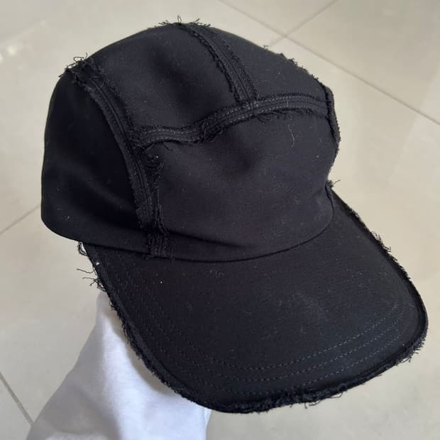 Ojos Scarf Veil Wool Cap / Black | 후루츠패밀리