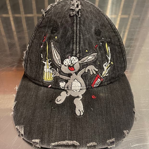 Martine Rose FW23 Bunny Cap Black | 후루츠패밀리