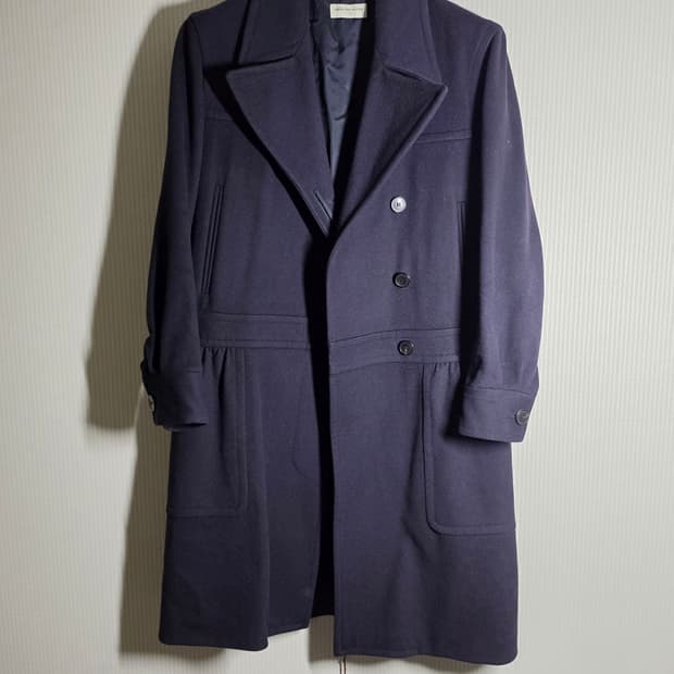 Namacheko AW18 Shetland Wool Peacoat | 후루츠패밀리