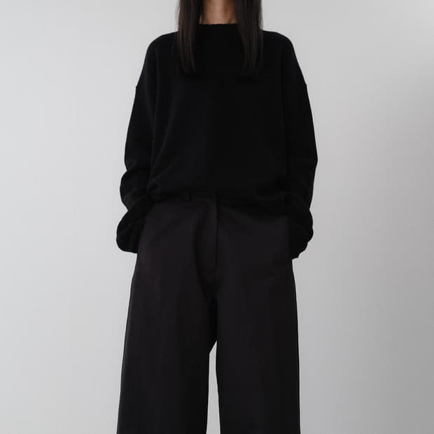 머듈[ishii x müdule] fatigue neck zip (L) | 후루츠패밀리