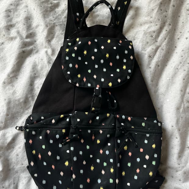 오헤시오 OHESHIO 도트 백팩 네이비 DOT BACKPACK NAVY | 후루츠패밀리