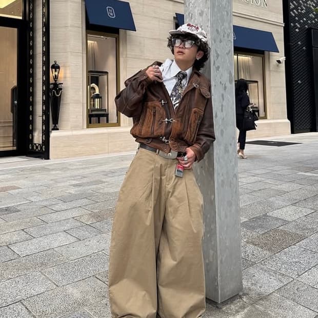 pushpush PP KHAKI PANTS xxl | 후루츠패밀리