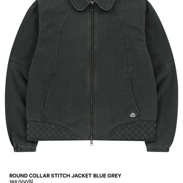 코이세이오 coyseio round collar stitch jacket | 후루츠패밀리