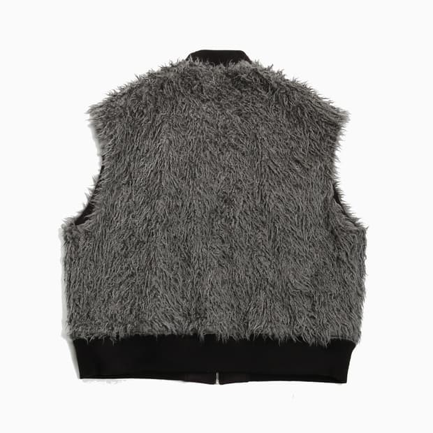 URU Wool Ponch Reversible Zip-Up Vest | 후루츠패밀리