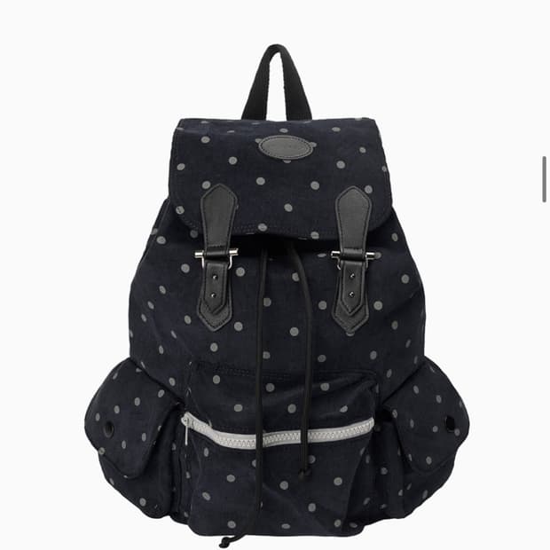 오헤시오 OHESHIO 도트 백팩 네이비 DOT BACKPACK NAVY | 후루츠패밀리