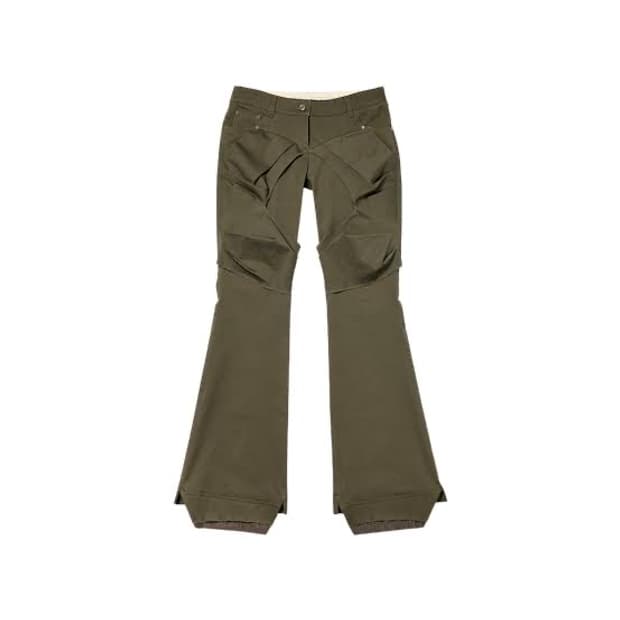 OPENYY ROLLED WAIST SWEAT CARGO PANTS | 후루츠패밀리