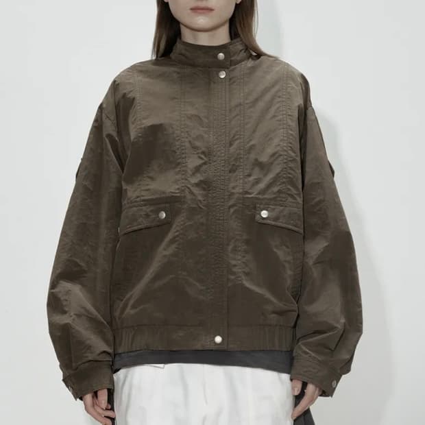 OPEN YY FAUX FUR ZIPPER HOOD MA-1 | 후루츠패밀리