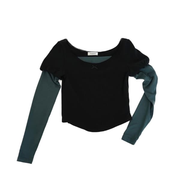 yiyounggyeoung 이영경 girl's Eye collar T | 후루츠패밀리