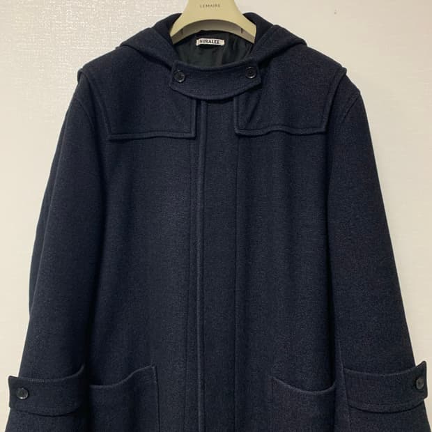 Auralee Wool/Silk Duffle Coat | 후루츠패밀리