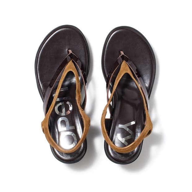 OPEN YY-DOUBLE STRAP PLATFORM FLIP FLOPS | 후루츠패밀리