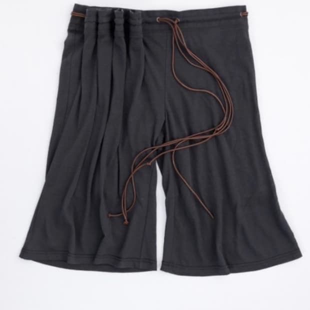 ulika sanctus Rope knit shorts | 후루츠패밀리
