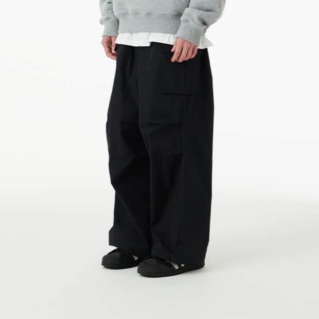 TTT MSW NEW STANDARD WIDE PANTS 블랙XL | 후루츠패밀리