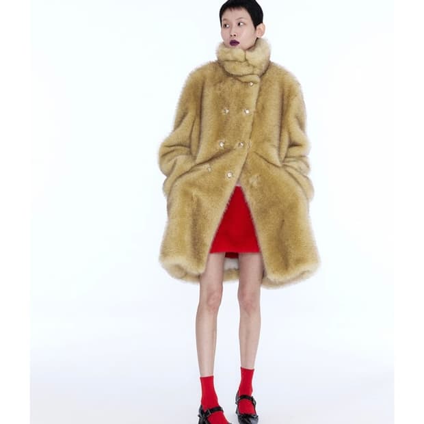 Bibiy miriam fur coat 퍼코트 새상품 | 후루츠패밀리