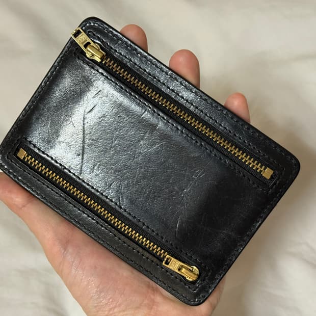 BLESS 4 Zipper Purse Black 블레스 지갑 | 후루츠패밀리