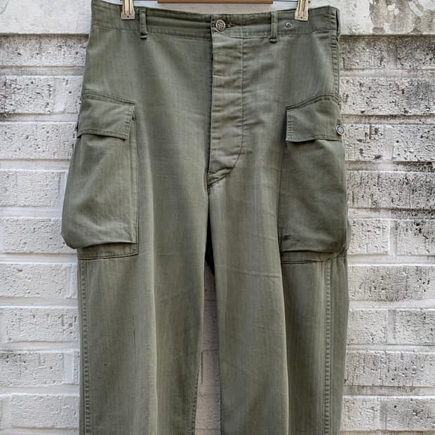 40s US Army m43 hbt pants | 후루츠패밀리